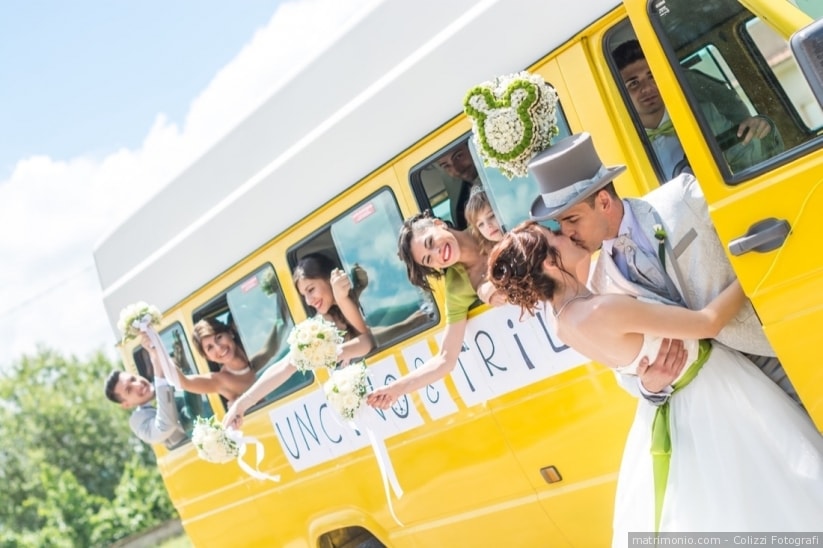 Bus Matrimonio Noleggiare un pullman per la cerimonia di nozze