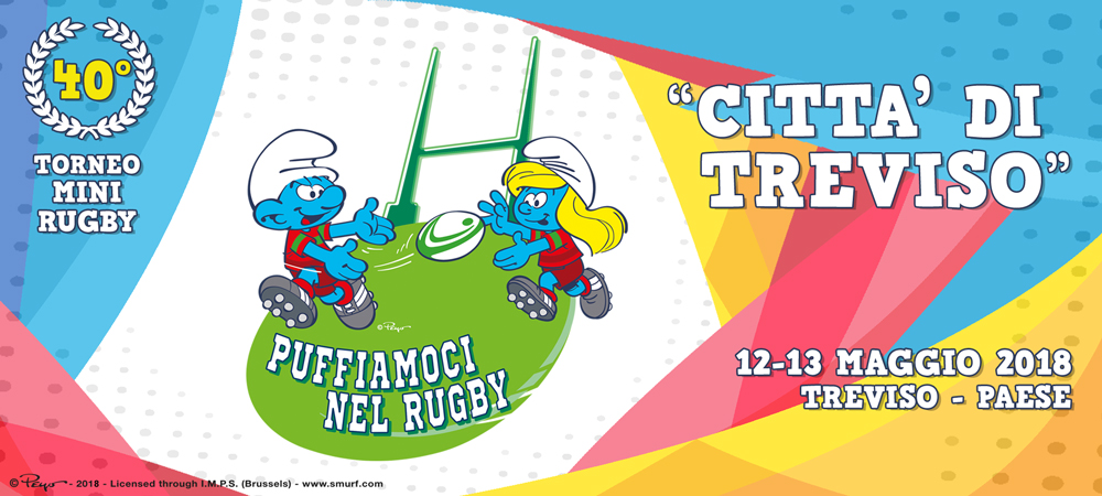 puffiamoci nel rugby 2018 Torneo Mini Rugby “Città di Treviso” 40° edizione