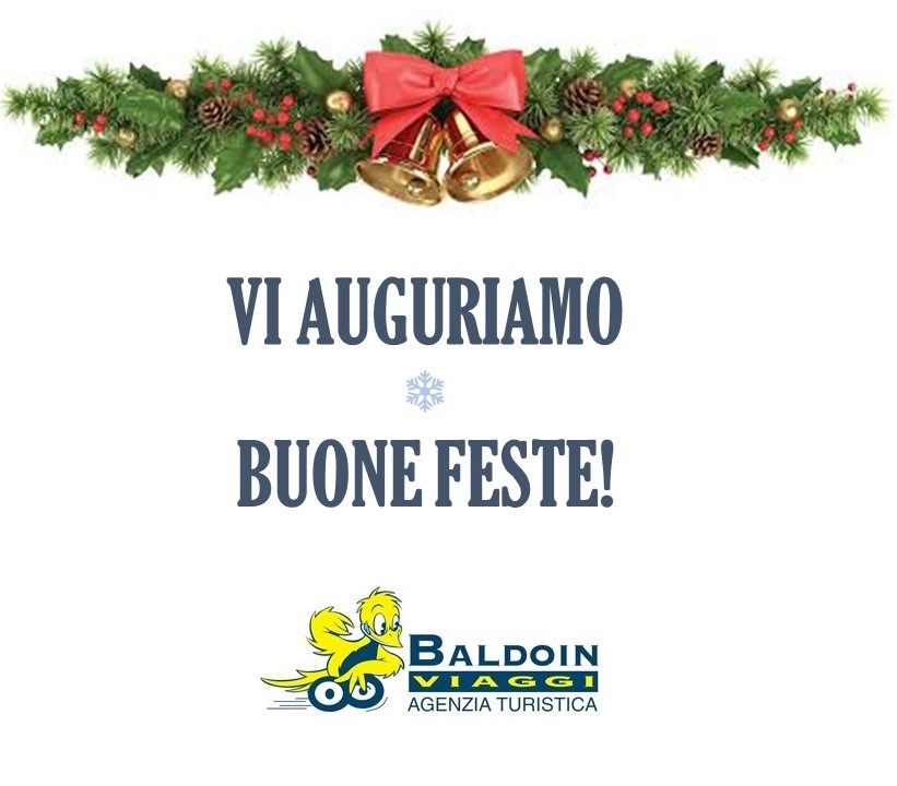 BUON NATALE MIGLIORE Buone Feste da Baldoin Viaggi!