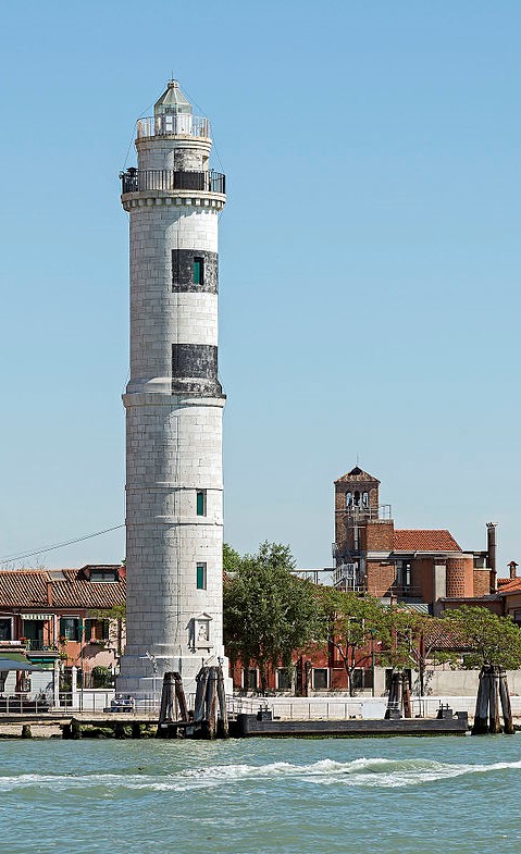 Faro di Murano, isola del vetro